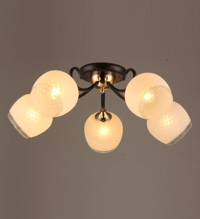 Потолочные люстры — 03292/5 черный купить в 