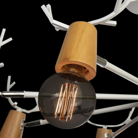 Люстры на штанге — Люстра на штанге LOFT IT 10024/8 White купить в 