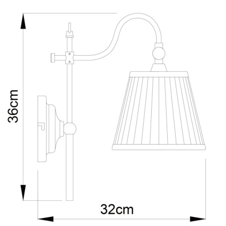 Настенные бра — Бра ARTE Lamp A1509AP-1PB купить в  Настенные бра — Бра ARTE Lamp A1509AP-1PB купить в