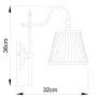 Настенные бра — Бра ARTE Lamp A1509AP-1PB купить в  Настенные бра — Бра ARTE Lamp A1509AP-1PB купить в