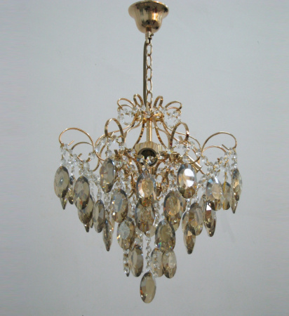 Люстры подвесные — 00988/4 золото купить в 