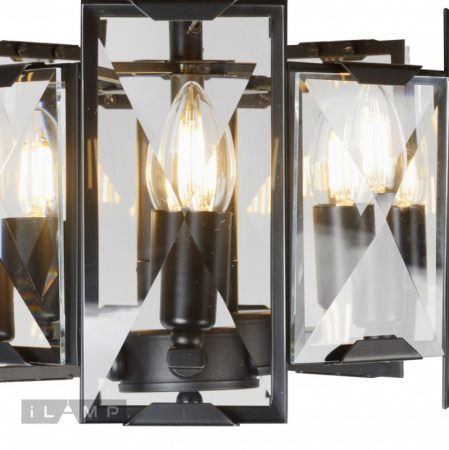 Люстры подвесные — Подвесная люстра iLamp 6113-360 BK купить в  Люстры подвесные — Подвесная люстра iLamp 6113-360 BK купить в