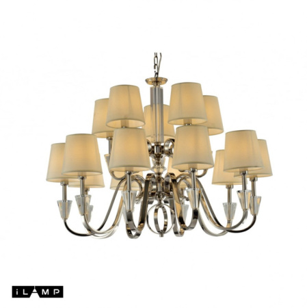 Люстры подвесные — Подвесная люстра iLamp P2424-10+5 Nickel купить в  Люстры подвесные — Подвесная люстра iLamp P2424-10+5 Nickel купить в