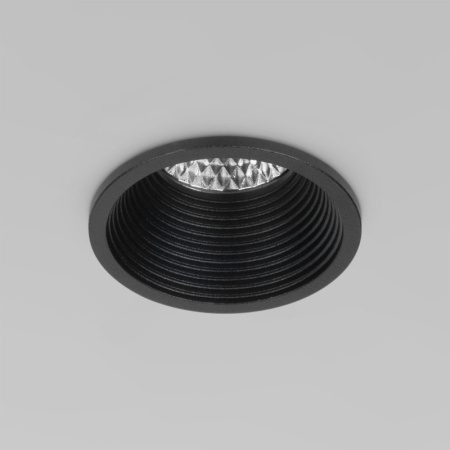 Встраиваемые точечные светильники — Встраиваемый светильник Elektrostandard 25028/LED 7W 4200K BK черный купить в 