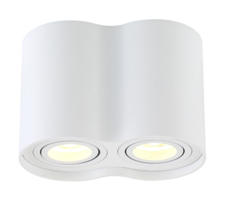 Накладные точечные светильники — Накладной светильник Crystal Lux CLT 410C2 WH купить в 