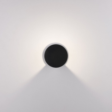 Уличные настенные светильники — Светильник настенный Elektrostandard 1540 TECHNO LED Nimbus Чёрный купить в 