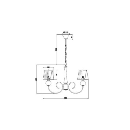 Люстры подвесные — Подвесная люстра Vele Luce VL1971L05 купить в 