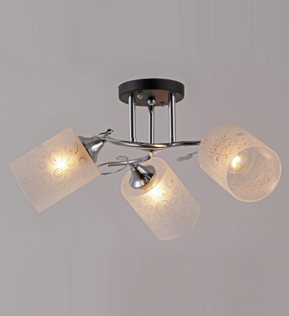 Потолочные люстры — 2469/3 белый с патиной золото купить в 