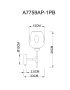 Настенные бра — Бра ARTE Lamp A7759AP-1PB купить в  Настенные бра — Бра ARTE Lamp A7759AP-1PB купить в