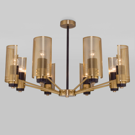 Люстры на штанге — Люстра на штанге Eurosvet 70139/8 латунь купить в 