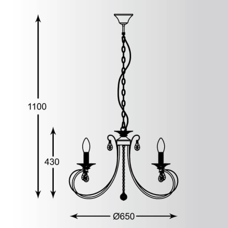 Люстры подвесные — Подвесная люстра Zumaline Novia RLD94217-6A купить в 