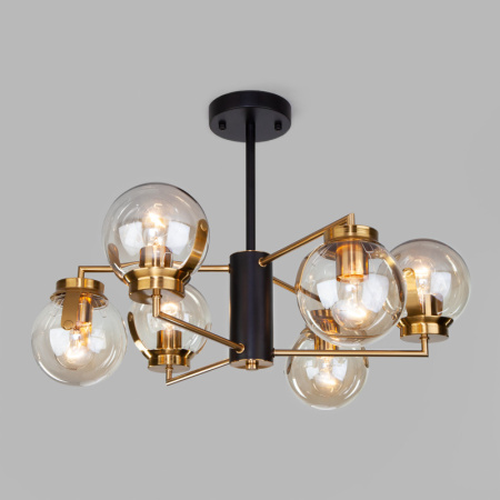 Люстры на штанге — Люстра на штанге Eurosvet 70118/6 черный купить в 