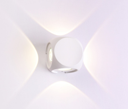 Уличные настенные светильники — Светильник настенный Crystal Lux CLT 330W4 WH купить в 