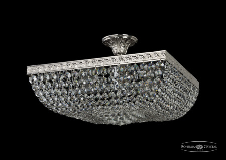 Люстры на штанге — Люстра на штанге Bohemia Ivele Crystal 19282/45IV Ni купить в 