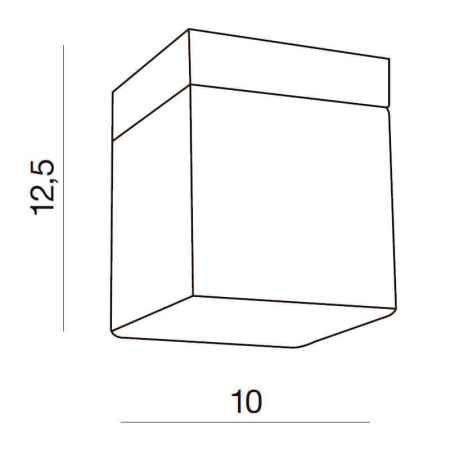 Накладные светильники — Накладной светильник Azzardo Mil AZ2067 купить в 