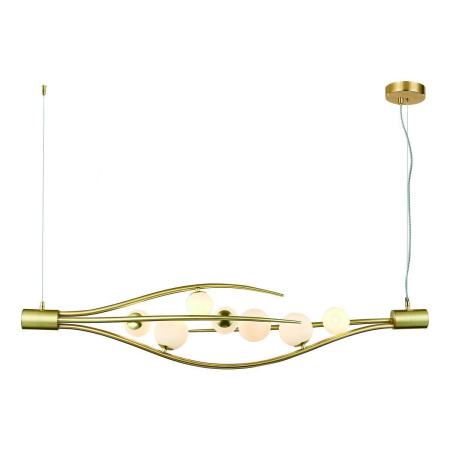 Люстры подвесные — Подвесная люстра Indigo Flusso 11025/7P Gold V000231 купить в  Люстры подвесные — Подвесная люстра Indigo Flusso 11025/7P Gold V000231 купить в