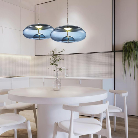 Подвесные светильники — Подвесной светодиодный светильник Lumien Hall Avila LH4110/1PD-CR-BL купить в 