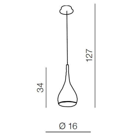 Подвесные светильники — Подвесной светильник Azzardo Spell AZ0285 купить в 