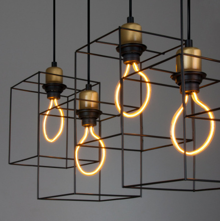 Светодиодные лампы — Светодиодная лампа Elektrostandard Art filament 4W 2400K E27 round (BL150) купить в 