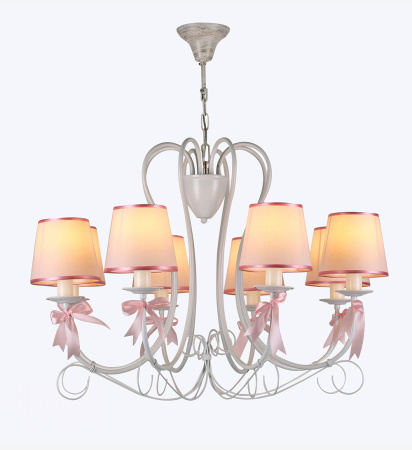 Люстры подвесные — 34826/8 белый купить в 