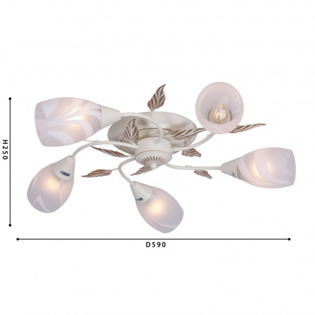 Люстры накладные — Накладная люстра F-Promo 2444-5U купить в 