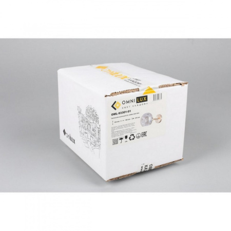 Настенные бра — Бра Omnilux OML-93301-01 купить в 