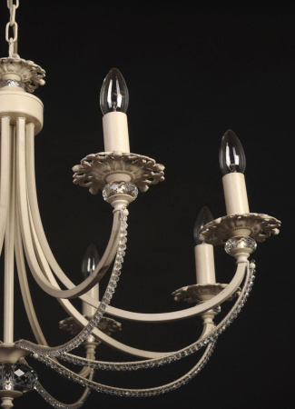 Люстры подвесные — Подвесная люстра Abrasax Josephine 3007/8(creamgold) купить в 