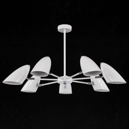 Люстры на штанге — Люстра на штанге Freya FR5852-CL-07-W купить в 