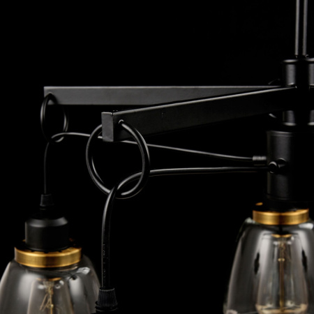 Люстры на штанге — Люстра на штанге Freya FR4167-PL-05-BL купить в 