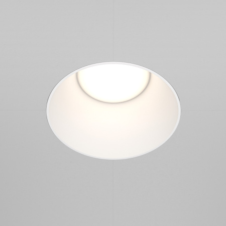 Встраиваемые точечные светильники — Встраиваемый светильник Maytoni Technical DL051-01-GU10-RD-W купить в 