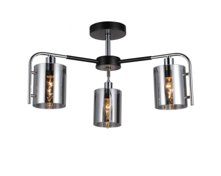 Люстры на штанге — Потолочная люстра Escada Elegant 671/3P Chrome купить в  Люстры на штанге — Потолочная люстра Escada Elegant 671/3P Chrome купить в