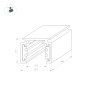 Шинопроводы — Шинопровод Arlight 037309 купить в  Шинопроводы — Шинопровод Arlight 037309 купить в