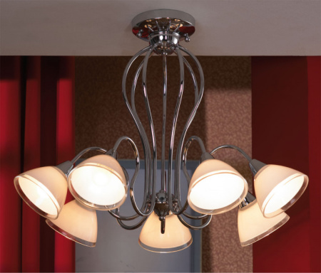 Люстры на штанге — Люстра на штанге Lussole LSP-0007 купить в 