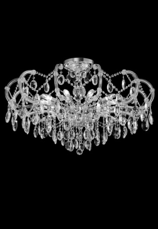 Люстры на штанге — Люстра на штанге Crystal Lux HOLLYWOOD SP-PL10 CHROME D1000 купить в 