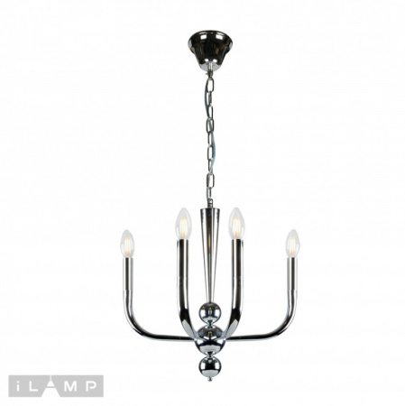 Люстры подвесные — Подвесная люстра iLamp 88088-4 CR купить в 