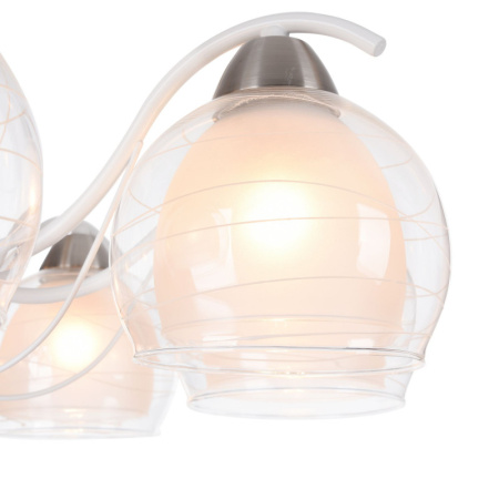 Люстры накладные — Накладная люстра Freya FR5052-CL-08-W купить в 