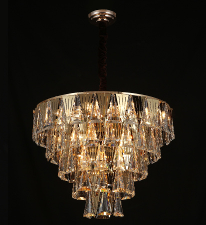 Люстры подвесные — 3300/15 золото купить в 