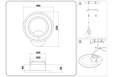 Настенные бра — Бра Ambrella Light FA8812 купить в  Настенные бра — Бра Ambrella Light FA8812 купить в