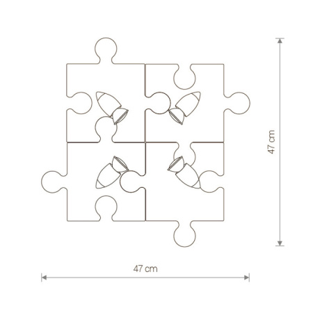 Детские споты — Детский спот Nowodvorski 9728 купить в 