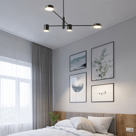 Люстры на штанге — Подвесная светодиодная люстра Imperium Loft Motvikt 189817-26 купить в 