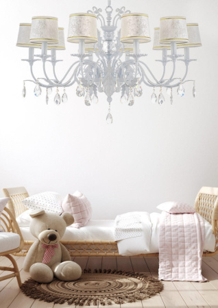 Люстры подвесные — Подвесная люстра Dio D'arte Firenze E 1.1.10.600 W купить в  Люстры подвесные — Подвесная люстра Dio D'arte Firenze E 1.1.10.600 W купить в