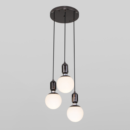 Подвесные светильники — Подвесной светильник Eurosvet 50151/3 черный жемчуг купить в 