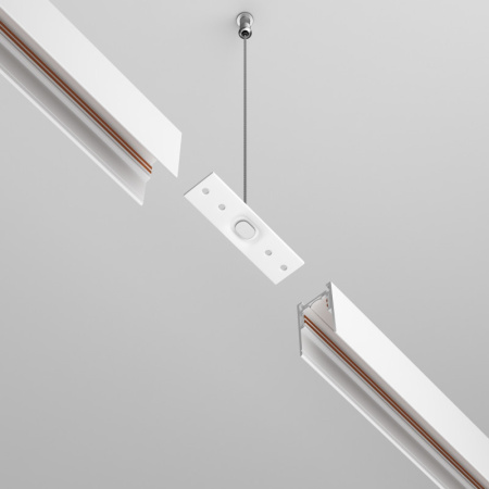 Соединители для шинопроводов — Соединитель для шинопровода Maytoni Technical TRA034C-21W купить в 