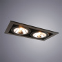 Встраиваемые точечные светильники — Встраиваемый светильник ARTE Lamp A5949PL-2BK купить в  Встраиваемые точечные светильники — Встраиваемый светильник ARTE Lamp A5949PL-2BK купить в