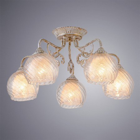 Люстры накладные — Накладная люстра ARTE Lamp A7062PL-5WG купить в  Люстры накладные — Накладная люстра ARTE Lamp A7062PL-5WG купить в