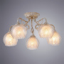 Люстры накладные — Накладная люстра ARTE Lamp A7062PL-5WG купить в  Люстры накладные — Накладная люстра ARTE Lamp A7062PL-5WG купить в