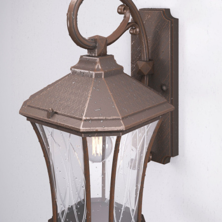 Уличные настенные светильники — Светильник настенный Elektrostandard Virgo D капучино (арт. GLXT-1450D) купить в 