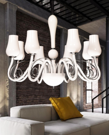 Люстры подвесные — Подвесная люстра Lumina Deco LDP 6041-8 купить в 