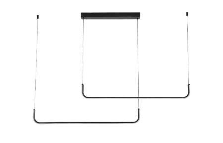 Подвесные светильники — Подвесной светильник Crystal Lux SUAVE SP35W LED L1200 BLACK купить в 