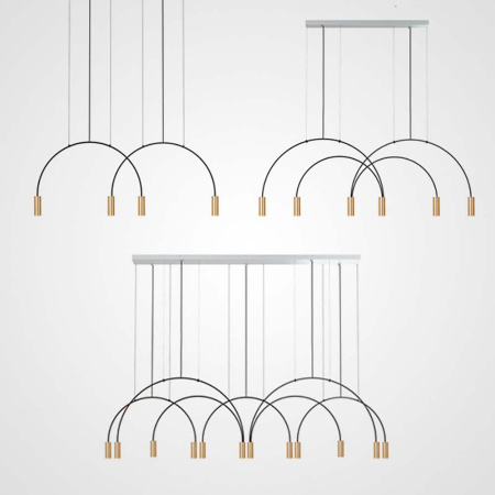 Подвесные светильники — Подвесной светильник Imperium Loft ARC 3 Gold ARC01 189567-26 купить в 